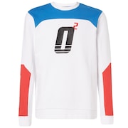 Oakley Racing Team Crew Neck - White