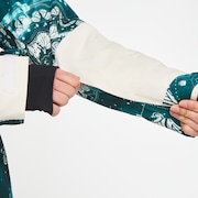 Tc Aurora Rc Insulated Jacket - Green Bandana Pt/White