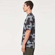Ride Free Ss Jersey - B1B Camo Dark Grey