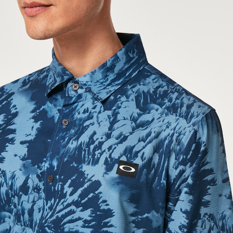Oakley Mtn Dye Woven - Blue Mountain Tie Dye