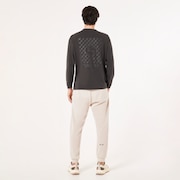 En New Retro L/S Tee Flag 1.7 - Shadow/Black