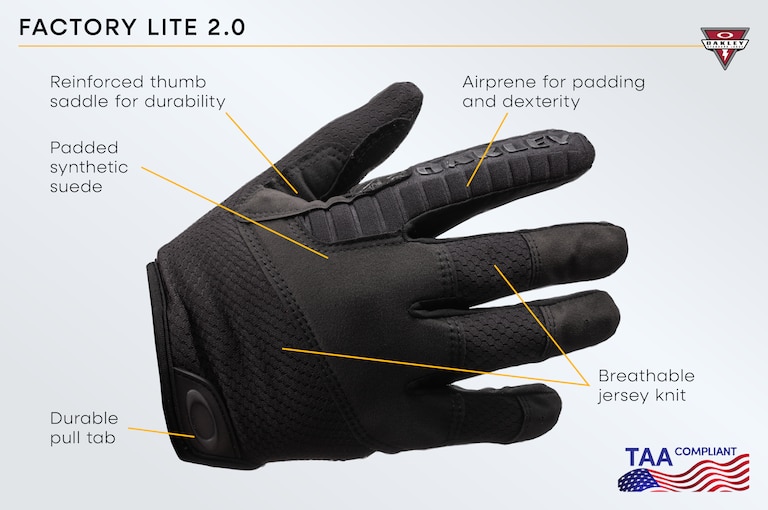 Factory Lite 2.0 Glove - Black