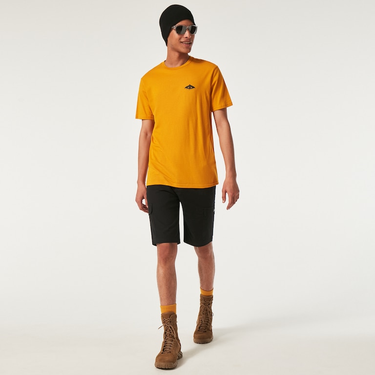 Peak Ellipse Tee - Amber Yellow
