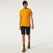Peak Ellipse Tee - Amber Yellow