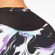 Technical Base Layer Ls Crew - Black Storm Print