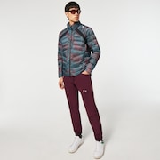 Skull Exalt Down Jacket - Black Print