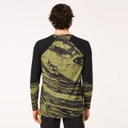 Seeker Airline LS Jersey - Duality Swirl Green/Black
