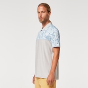 Oakley Sand Block Polo - Stonewash Blue
