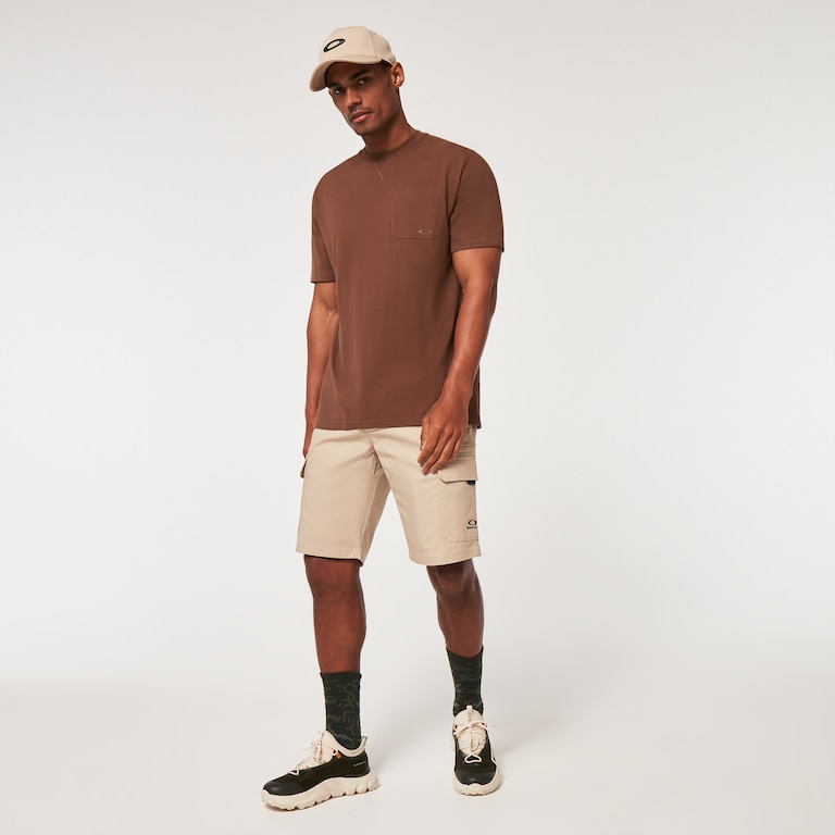 Relax Pocket Ellipse Tee - Carafe