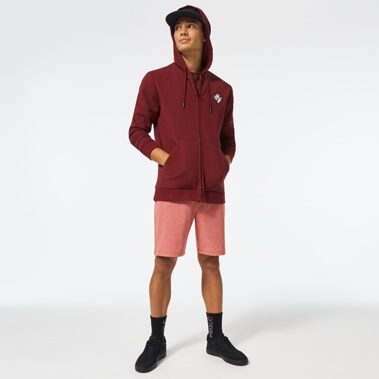 Palms B1B Fz Sweatshirt - Iron Red Heather