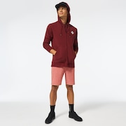 Palms B1B Fz Sweatshirt - Iron Red Heather