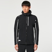 Skull Synchronism Hoody Jacket - Blackout