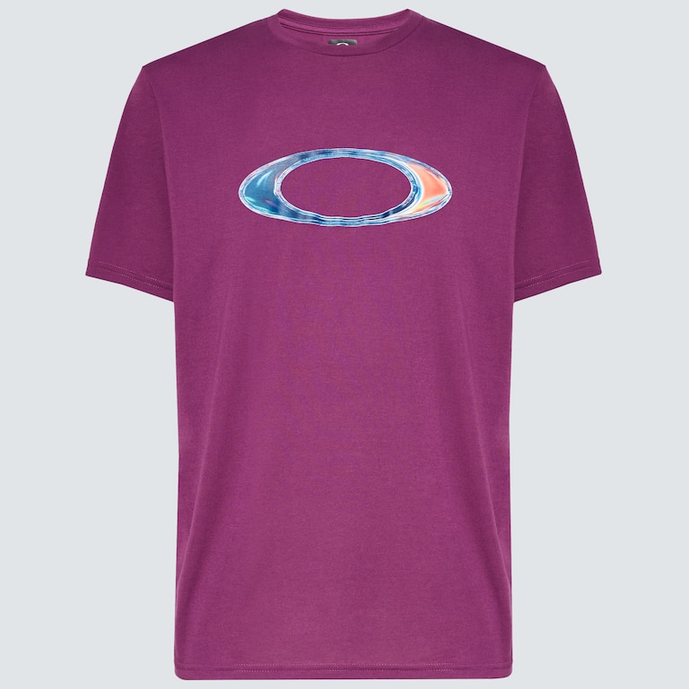 Marble Ellipse Tee - Dark Purple