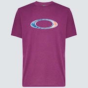Marble Ellipse Tee - Dark Purple