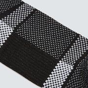 Ribbed Ellipse Short Socks - Blackout