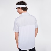 Blocked Gravity Polo - White