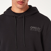 Freeride Fleece Hoodie - Tonal Black