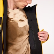 Tc Reduct Earth Shell Jacket - Amber Yellow/Hunter Green