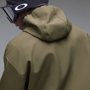 Wintertide Half Zip Hoodie - Deep Olive