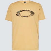 Blurred Static Icon Tee - Light Curry