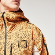 Tc Gunn 2.0 Rc Shell Jacket - Yellow Crackle Pt/White