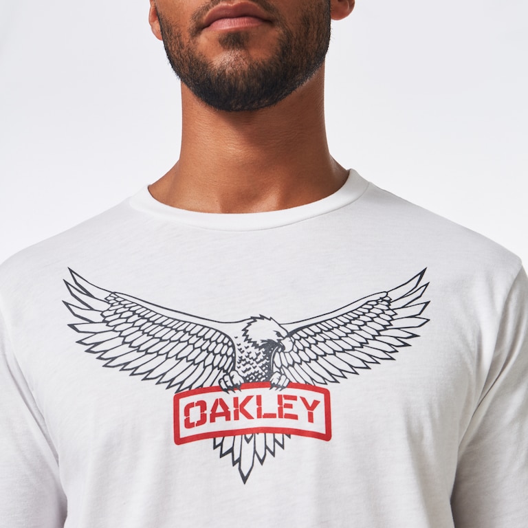 SI Oakley Eagle Tab Tee - White