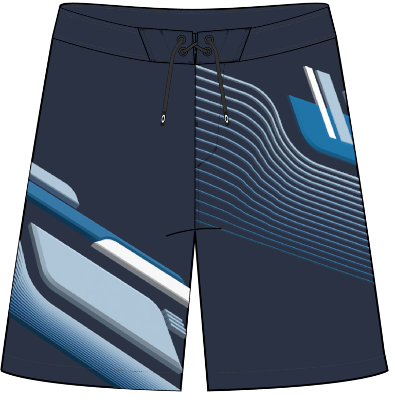Striped 19'' Boardshort - Abyss