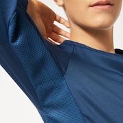 Wmns  Factory Pilot LS Jersey - Poseidon