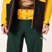 Tc Reduct Earth Shell Jacket - Amber Yellow/Hunter Green