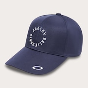 Elevate Circular Cap Fa 24.0 - Peacoat