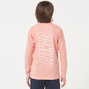 Enhance LS Graph Tee Ytr 4.0 - Coral Marle