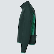 Elements Packable Jacket II - Hunter Green/Mint