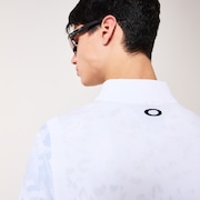 Skull Spotted Jacquard Vest - White