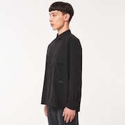 Rs Shell Consistent L/S Shirt - Blackout