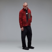 Mntn Pat Flm Red/Drk Umb