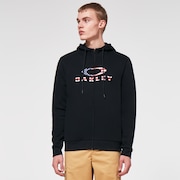 Bark FZ Hoodie 2.0 - Black/American Flag