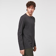 Relax LS Tee - Dark Gray Heather
