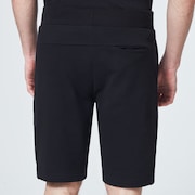 Reverse Fleece Short - Blackout