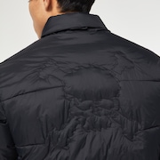 Tc Skull Puffy Jacket - Blackout