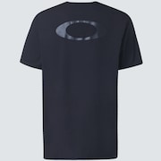 Stripe Barck Logo SS T-Shirt - Blackout
