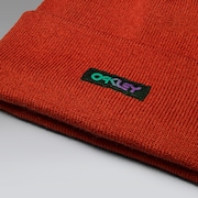B1B Gradient Patch Beanie - Flame Red