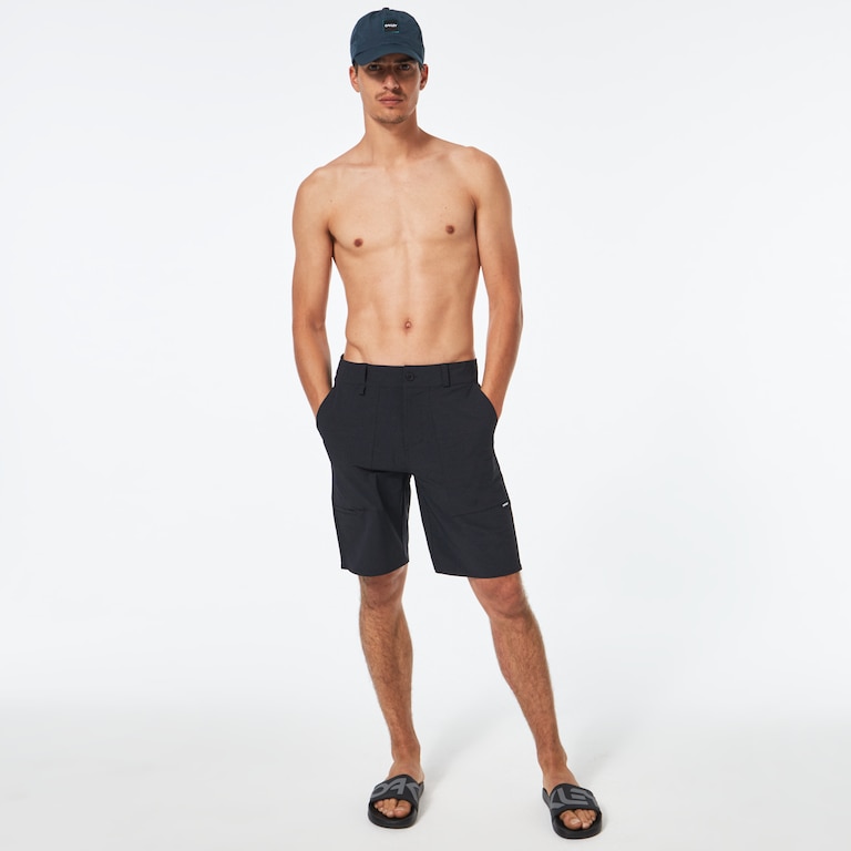 B1B Hybrd Short 20 - Blackout Heather