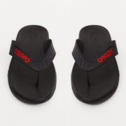 Chinelo Oakley Crowd B1B - Black/Orange