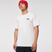 Gradient B1B Patch Tee - White
