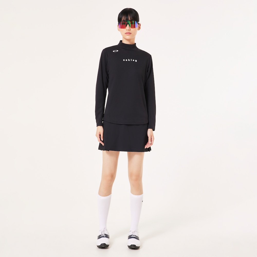 オークリー Elevate Thin Line Pleats Skirt Blackout | オークリー