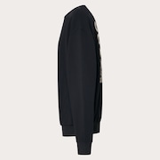 B1B Repeated Crewneck Sweatshirt - Blackout