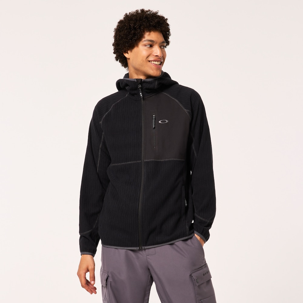Oakley Vista Full Zip Rc Jacket in Blackout | Oakley® US