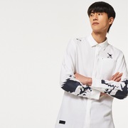 Skull Frequent Ls Shirts 4.0 - White