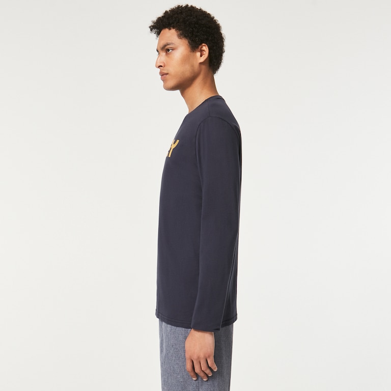 Mark II L/S Tee 2.0 - Fathom/Amber Yellow