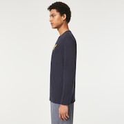Mark II L/S Tee 2.0 - Fathom/Amber Yellow